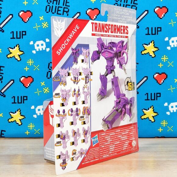 Hasbro Transformers Authentics Shockwave 7" 2020 Decepticon Action Figure New - Picture 5 of 9